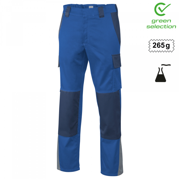 Teamdress-Bundhose ecoRover Safety, blau/marine/grau