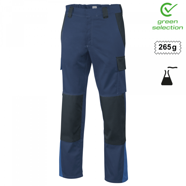 Teamdress-Bundhose ecoRover Safety, marine/schwarz/blau