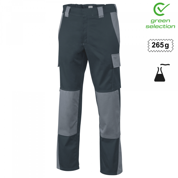 Teamdress-Bundhose ecoRover Safety, schwarz/grau