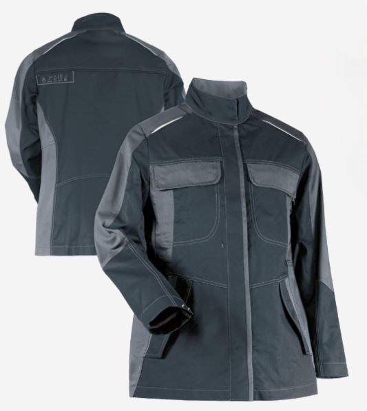 Damenjacke ecoRover Safety +CH schwarz/grau