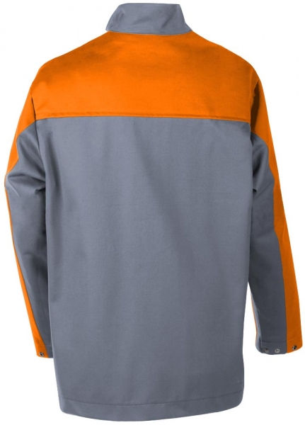 Teamdress-PSA, Gieerei/Schweier-Jacke, EN ISO 11612, grau/orange