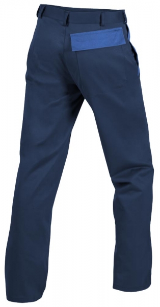 Teamdress-PSA, Gieerei/Schweier-Bundhose, EN ISO 11612, marine/kornblau