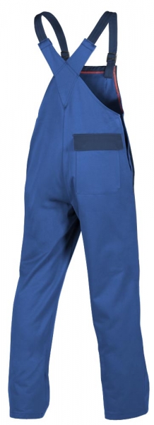 Teamdress-PSA, Gieerei/Schweier-Latzhose, EN ISO 11612, kornblau/marine