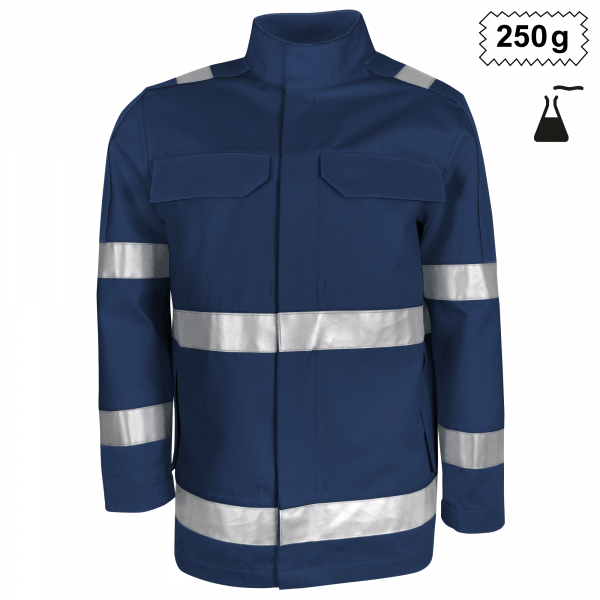 Teamdress-Jacke HighMulti leicht + CH, dunkelmarine