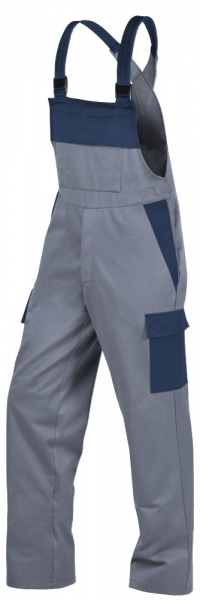 Teamdress-PSA, Gieerei/Schweier-Latzhose mit Beintaschen, Kl. 1, grau/marine