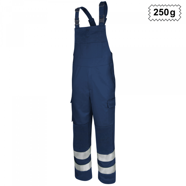 Teamdress-Latzhose HighMulti leicht + oCH, dunkelmarine
