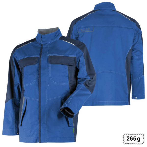 Teamdress-Jacke ecoRover Safety, blau/marine/grau