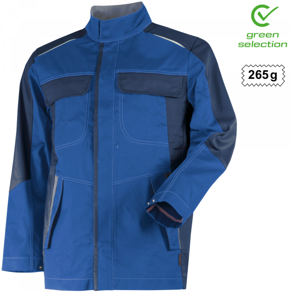 Teamdress-Jacke ecoRover Safety, blau/marine/grau