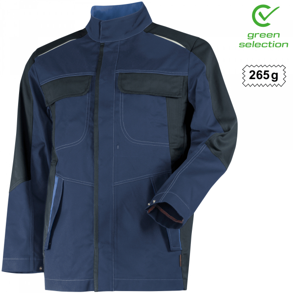 Teamdress-Jacke ecoRover Safety, marine/schwarz/blau