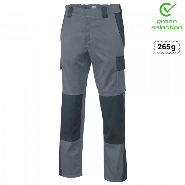 Teamdress-Bundhose ecoRover Safety, grau/schwarz