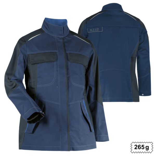 Damenjacke ecoRover Safety oCH marine/schwarz/blau