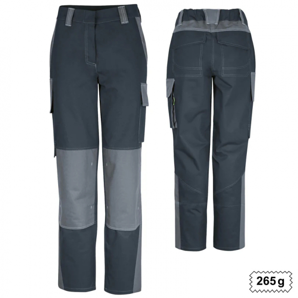 Damenhose ecoRover Safety oCH schwarz/grau