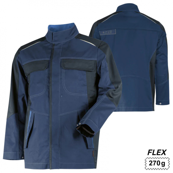 Jacke ecoRover Safety Flex oCH marine/schwarz/blau