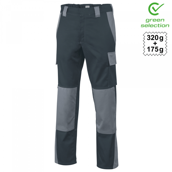 Teamdress-Bundhose ecoRover Safety Plus, schwarz/grau