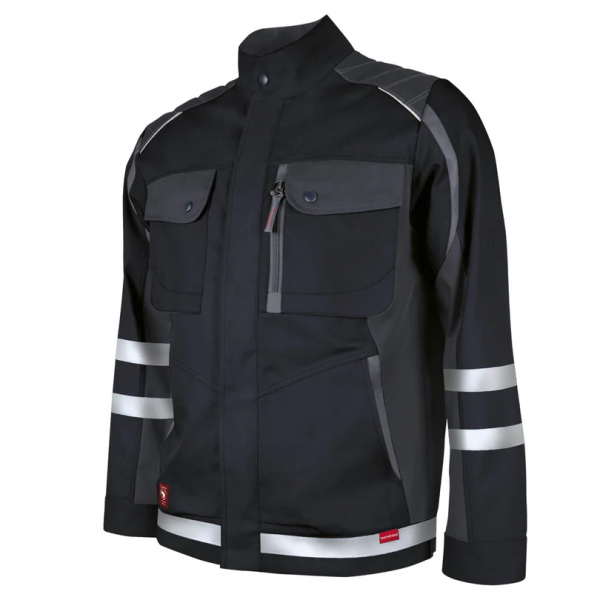 undjacke Elements +Refl.17353 schwarz/d