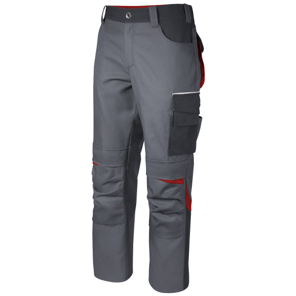 Teamdress-Bundhose Elements, grau/dunkelgrau/rot