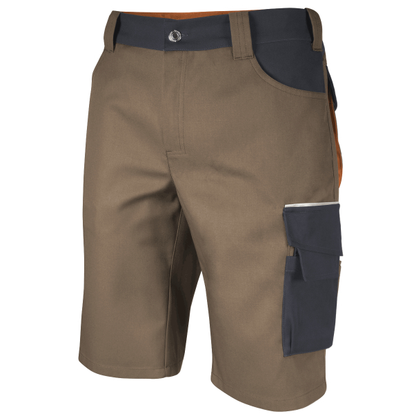 Teamdress-Shorts Elements, braun/dunkelgrau/rost