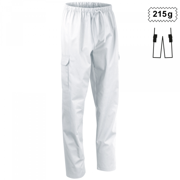 Teamdress-Unisex-Schlupfhose HACCP, weiß