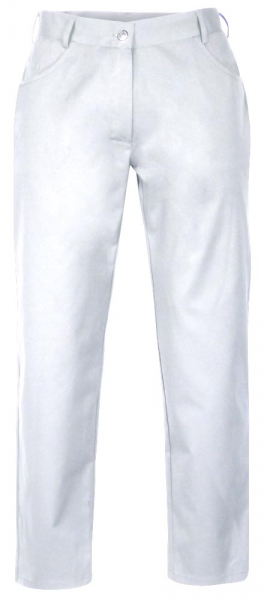Teamdress-Service, Damen 5 Pocket Hose, weiß