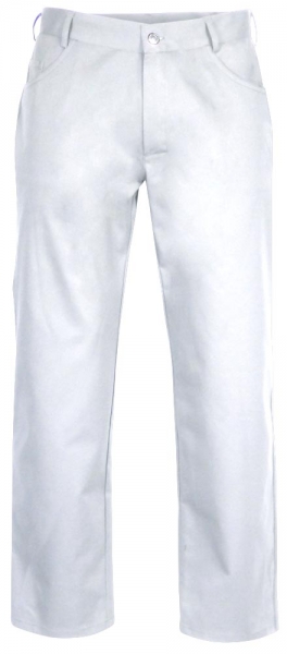 Teamdress-Service, Herren 5 Pocket Hose, weiß