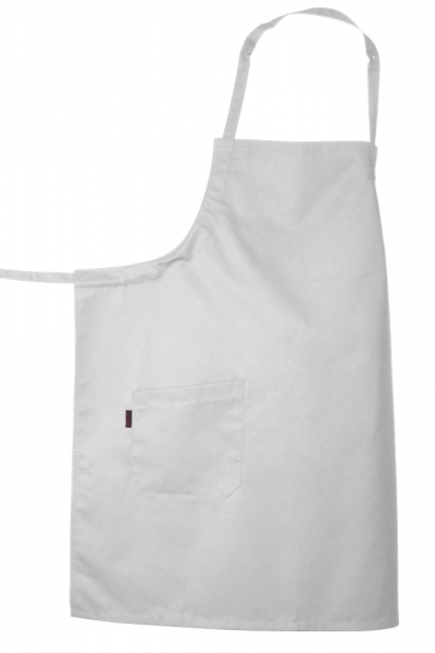 Teamdress-Service. Latzschürze, mit Tunnelzug, weiss