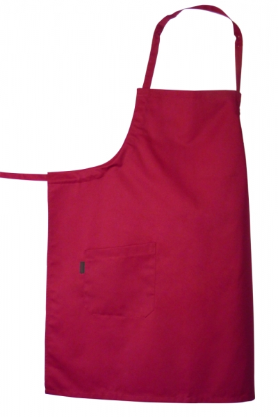 Teamdress-Service. Latzschürze, mit Tunnelzug, smokeberry