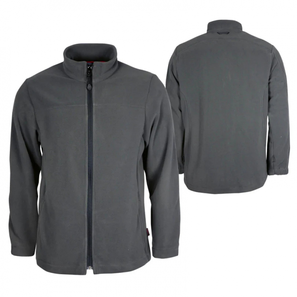 Fleecejacke anthrazit