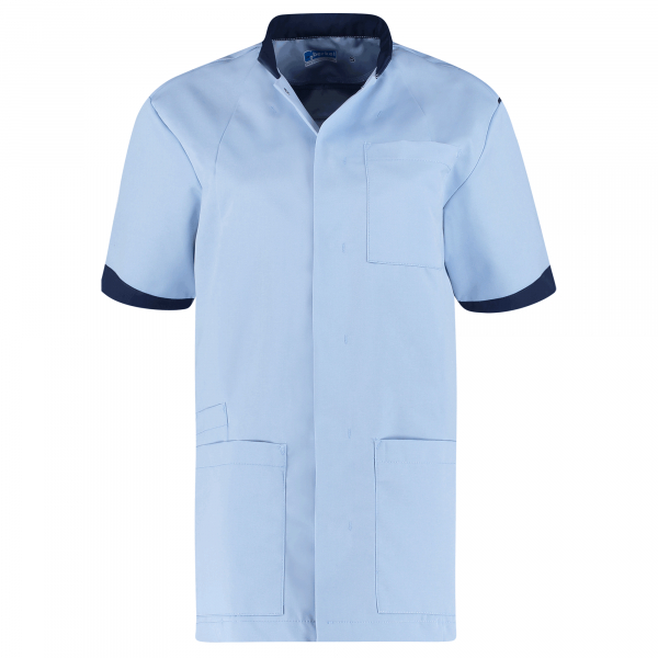 Teamdress-Floris-Unisex-Kasack, hellblau/marine