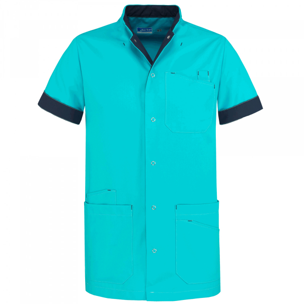 Teamdress-Livio-Unisex-kasack, türkis/marine