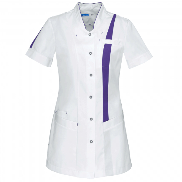 Teamdress-Lara-Damenkasack, weiß/lila