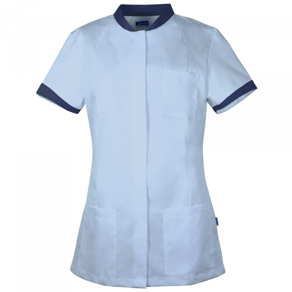 Teamdress-Fleur-Damenkasack, hellblau/marine