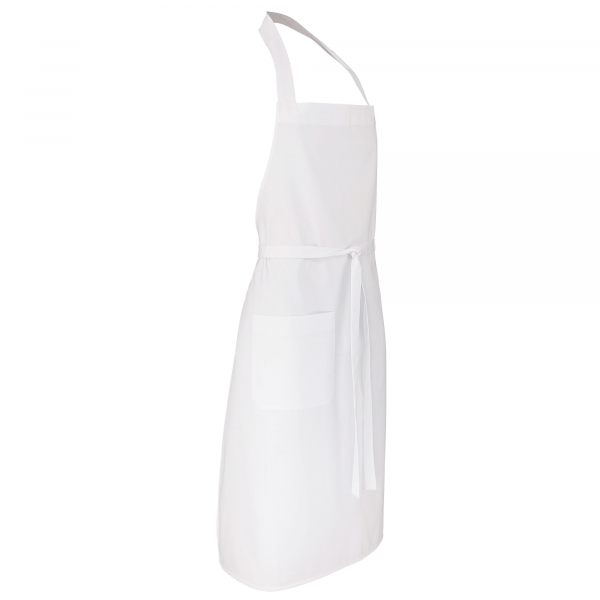 Teamdress-Latzschürze, weiß