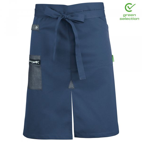 Teamdress-Vorbinder, marine/schwarz Denim