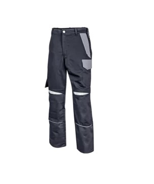 HB-Bundhose, Strlichtbogenschutz 4kA, ArcSelect, 1-lagig, zweifarbig, Stehkragen, verdeckte Druckknpfe, anthrazitgrau/ mittelgrau
