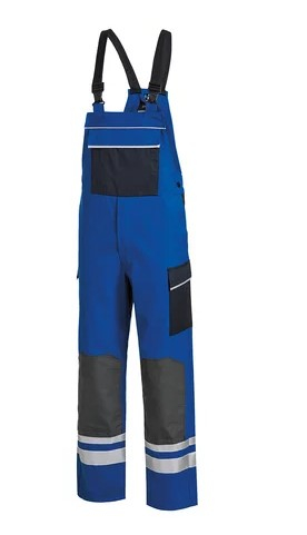 HB-Strlichtbogenschutz-Latzhose, 260 g/m, royal/navy