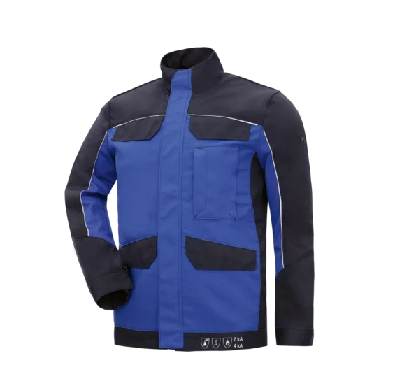 HB-Strlichtbogenschutz-Blouson 7kA/4kA, royalblau/navy