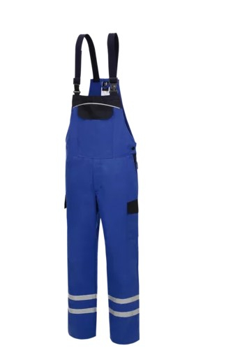 HB-Strlichtbogenschutz-Latzhose 4kA, royalblau/navy