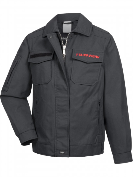 HB-Damen Blouson, NORDRHEIN-WESTFALEN, Flammgard, schwarzblau