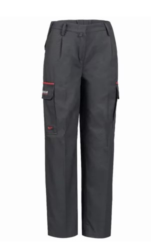 HB-Damen Bundhose, BADEN WRTTEMBERG, Flammgard, schwarzblau/rot