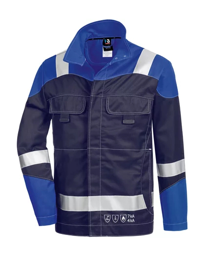 HB-Blouson 7kA/4kA, Reflex, navy/royalblau
