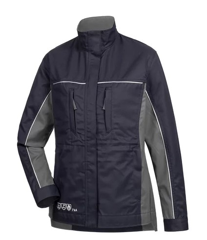 HB- Damenjacke 7KA, Strlichtbogen Kl.2, navy/ dunkelgrau