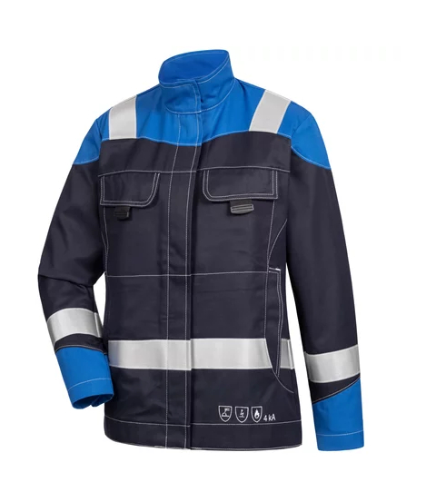 HB- Damenblouson 4KA, Reflex, Strlichtbogen Kl.2, navy/ royalblau