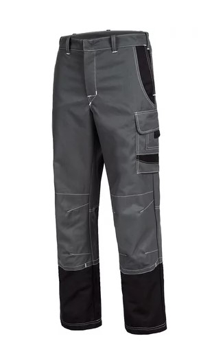 HB-Strlichtbogenschutz-Bundhose, 450 g/m, grau/schwarz