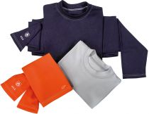 HB-Strlichtbogenschutz-T-Shirt FR Langarm, 22 g/m, orange