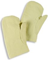 HB-Flammen-/Schweißerschutz-Faust-Arbeits-Handschuhe, für Kontakthitze, 290 mm lang, gelb