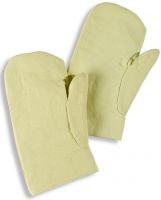 HB-Flammen-/Schweißerschutz-Faust-Arbeits-Handschuhe, für Kontakthitze, 400 mm lang, gelb