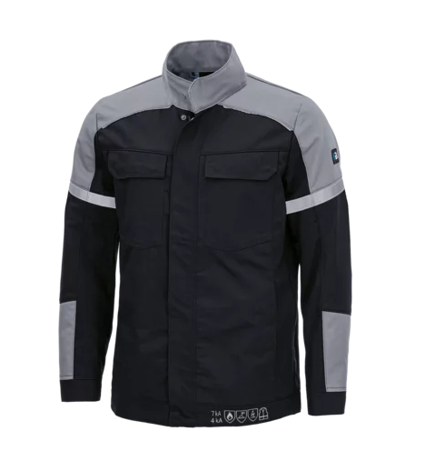 HB-Strlichtbogenschutz-Blouson 7kA/4kA, Kl.1, HB-Flamesoft, anthrazitgrau/mittelgrau