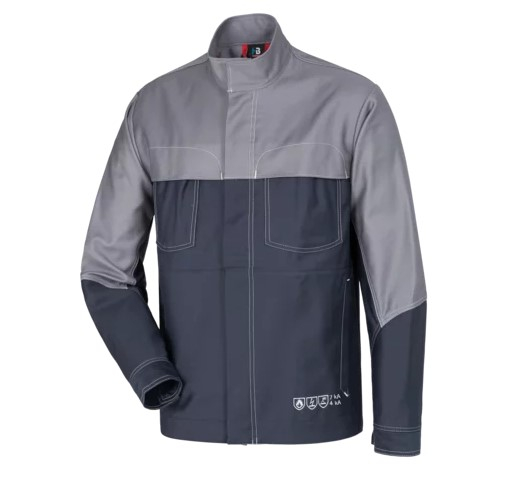 HB- Strlichtbogenschutz-Blouson Kl.2, HB-4arc, 7kA/4kA, darknavy/ mittelgrau