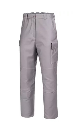 HB- Damen-Schweisserschutz-Bundhose Kl.2, HB-4welders, mittelgrau