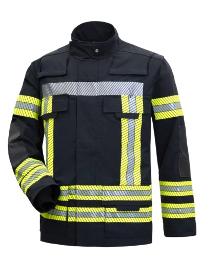HB- Jacke fr Flchenbrandbekmpfung, Wildfire 2.0, schwarzblau/ schwarz